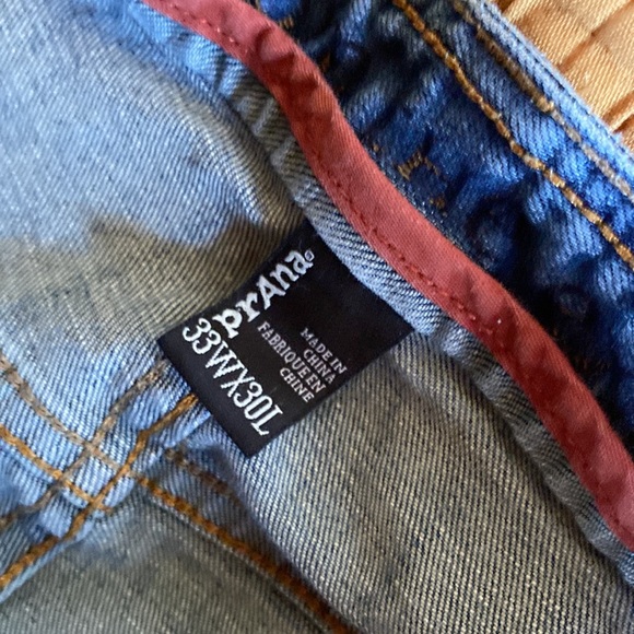 Prana men's jeans 33x30 - Picture 2 of 2
